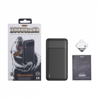 Multi-Interface Texture Design Powerbank 20000 mAh Portable Ultra Thin Bank 20000 mAh Universal Power Banks