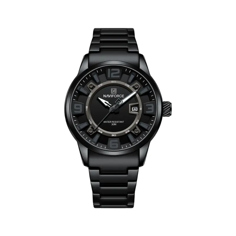 A stylish Naviforce NF9248 men’s wristwatch featuring a round dial