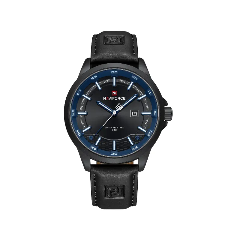 A stylish Naviforce NF9248 men’s wristwatch featuring a round dial