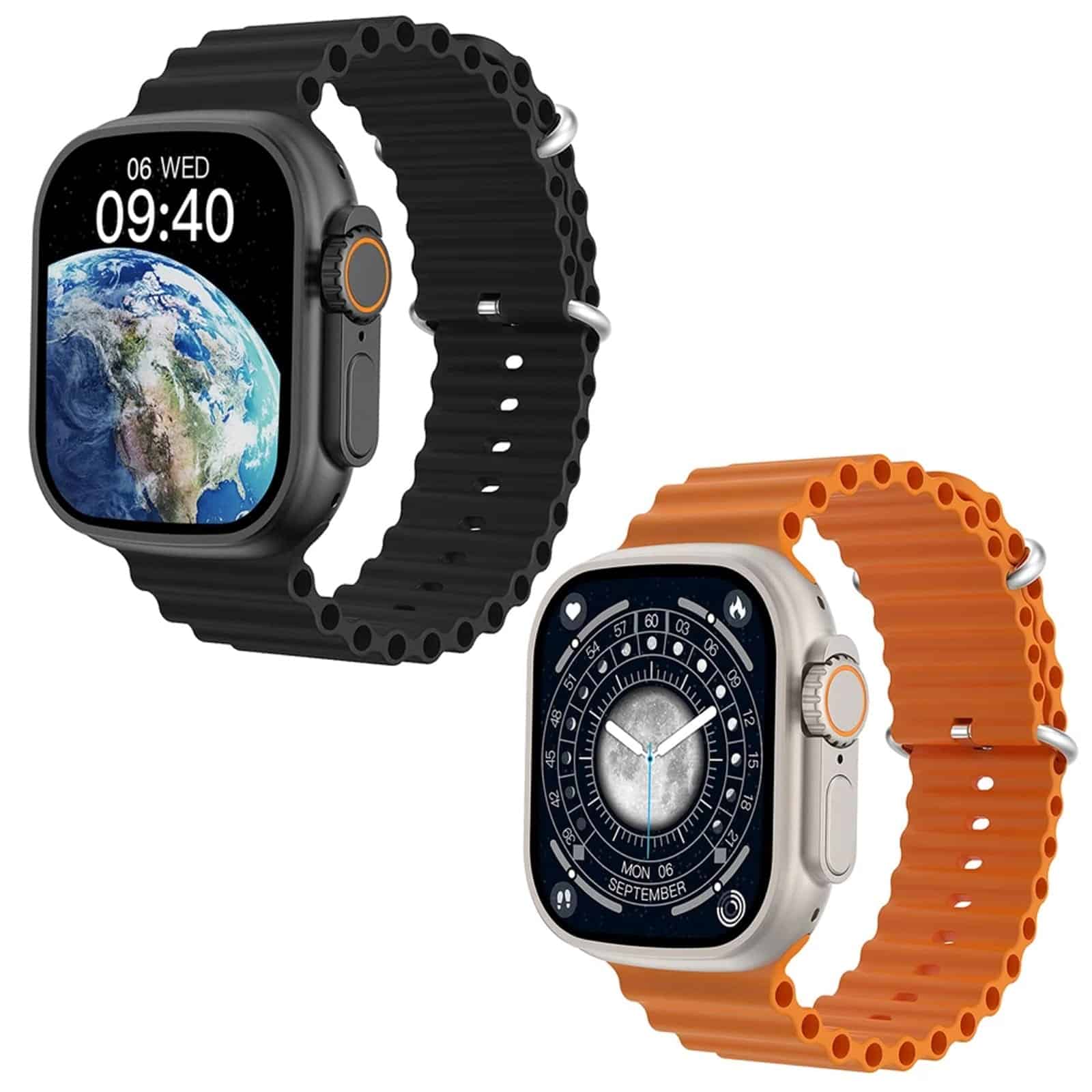 W68 Plus Ultra SmartWatch,Video Watch Face,NFC,105 Sports SmartWatch