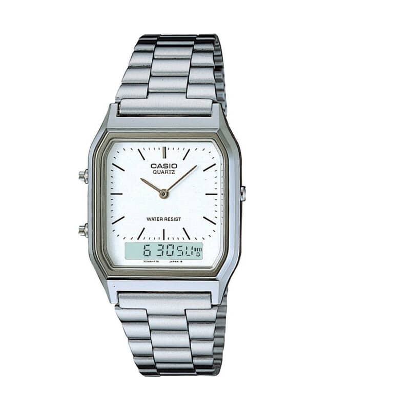 CASIO AQ-230A-7D: Vintage Analog & Digital Watch