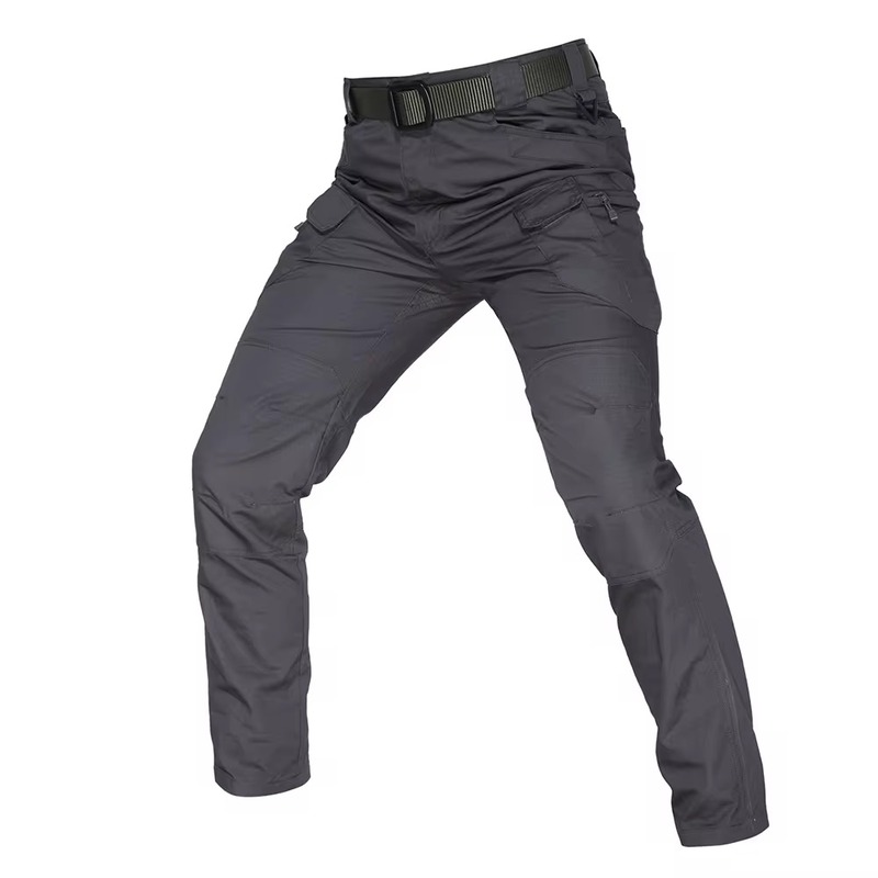 IX7 outdoor tactical trousers with multiple pockets and reinforced knees.