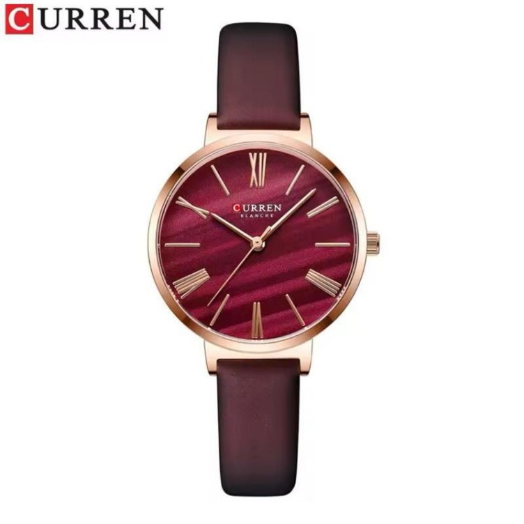 CURREN 9076 Men’s Chronograph Leather Strap Watch – Ksh 2