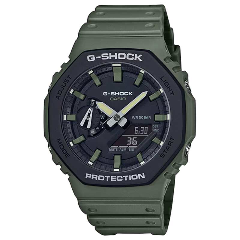 GA-2110SU-3ADR – G-Shock Military Green Camo Series
