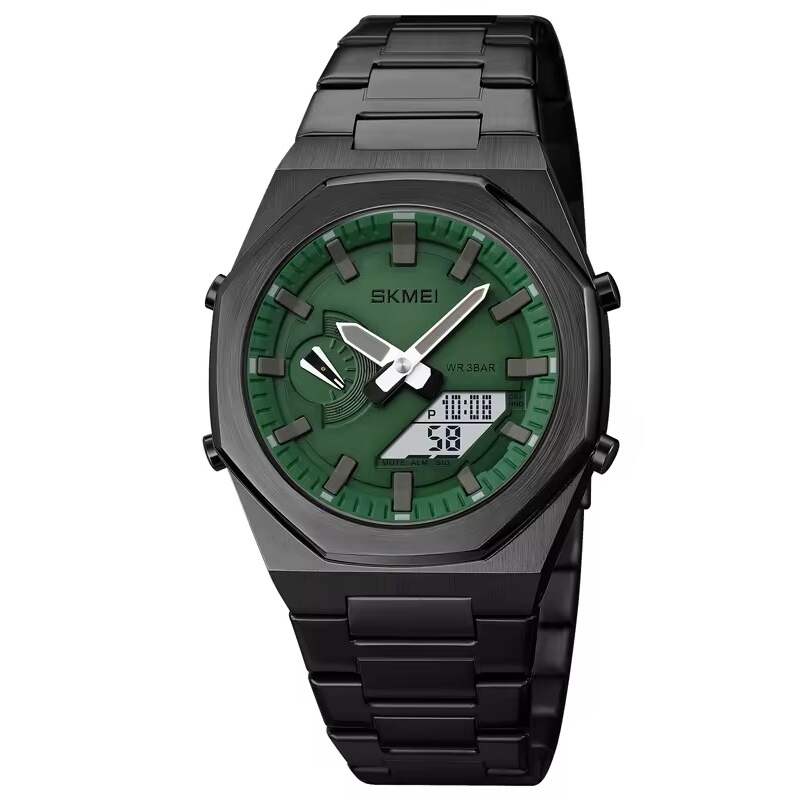 Skmei 1816 Dual Time Stainless Steel Watch – Ksh 3