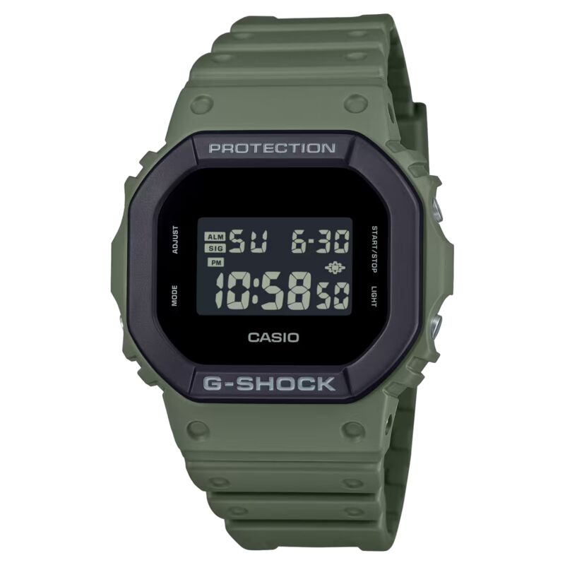 G-Shock DW-5610UU-3 Military Green Digital Watch – Ksh 18