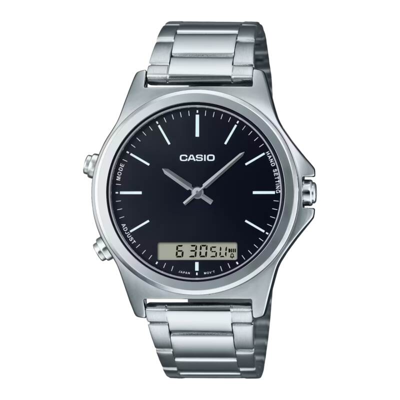 Casio MTP-VC01D-1E Analog-Digital Stainless Steel Watch – Ksh 9