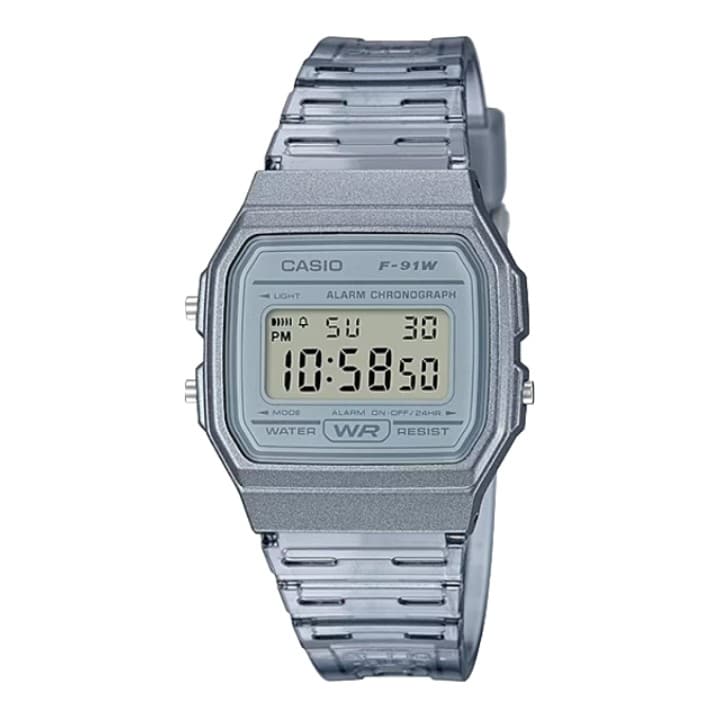 Casio Unisex Youth Digital Watch F-91Ws-8Df