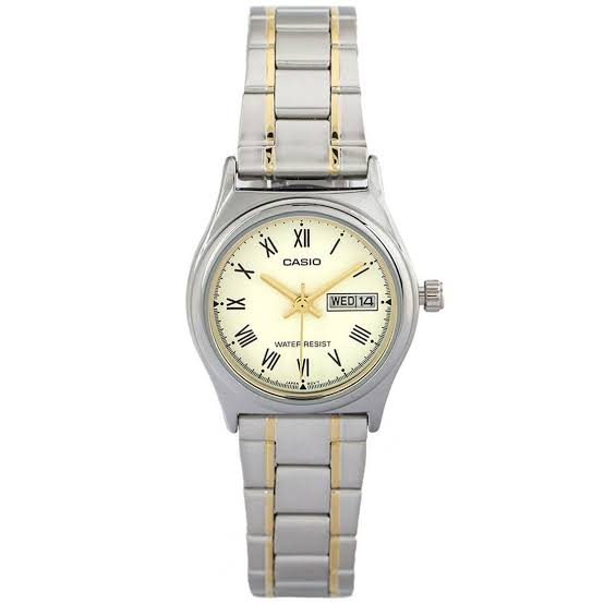 Casio LTP-V006SG-9BUDF For Women- Analog,Dress Watch, Stainless Steel