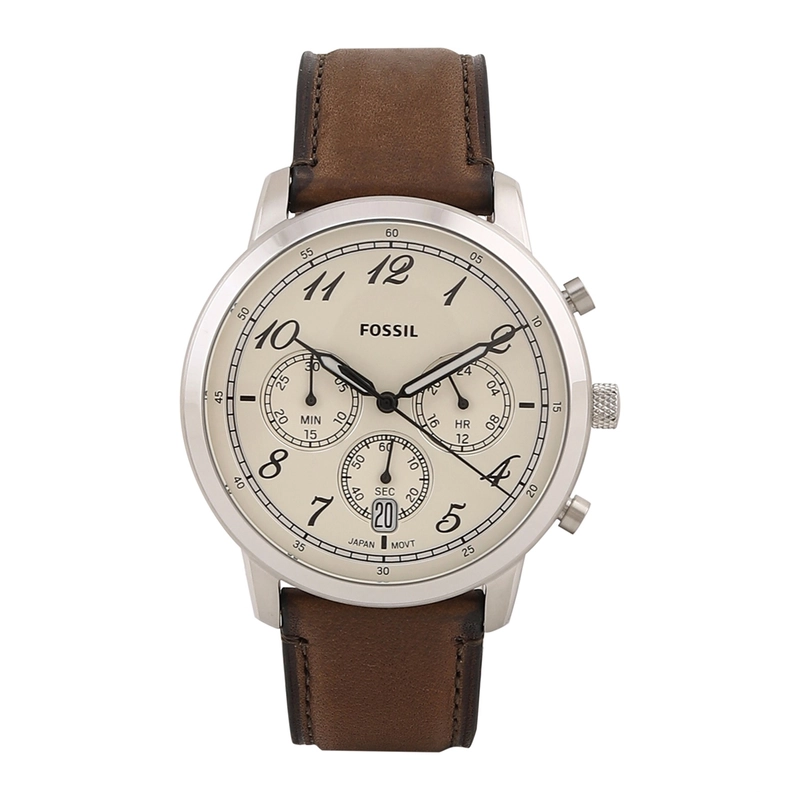 Fossil FS6022– Neutra Chronograph Brown Leather Watch